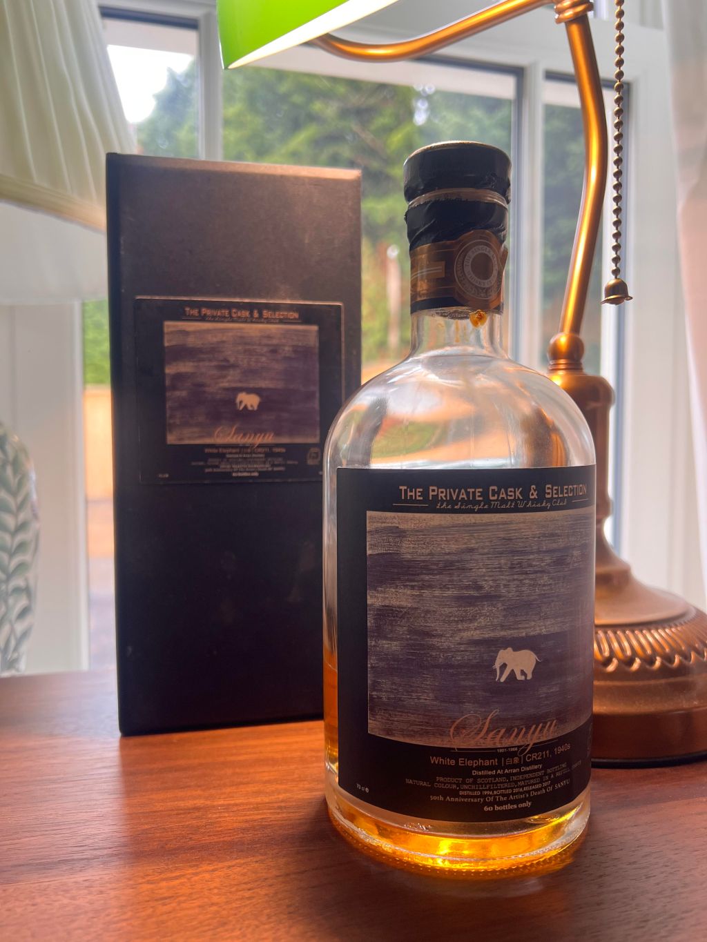 为纪念常玉的苏格兰威士忌